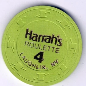 Nevada, Laughlin: Harrah's Roulette Table 4 Lime - Picture 1 of 2