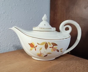 Teiera e infusore Hall Jewel foglia autunnale Aladdin - Foto 1 di 11