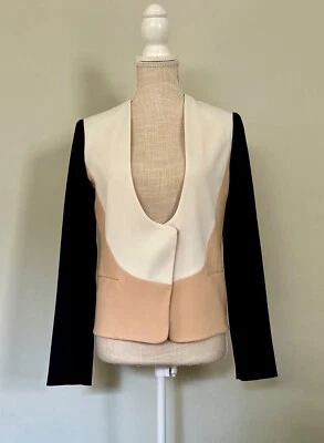 Blazer DIANE VON FURSTENBERG DVF Colorblock Feriha tamanho 2 - Imagem 1 de 4