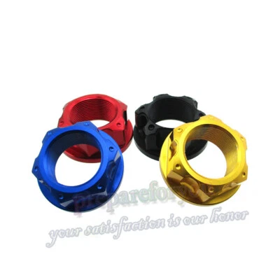Dado stelo sterzo alluminio M22 x 1mm per pit dirt bike 125cc 140cc 160cc SSR YCF - Immagine 1 di 2