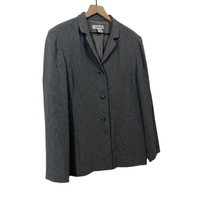 Blazer Alfani Vintage Tres Botones Cuello Talla 18 Negocios Informal Oficina Foto 1 de 4