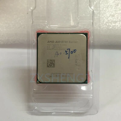 AMD A10-5700 CPU A10-Series Quad-Core 3.4GHz 4M 65W Socket FM2 Processor - Image 1 of 2