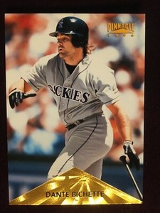 1996 Pinnacle Rockies Dante Bichette Baseball Card #3