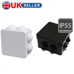 Wasserdicht Abzweigdose Kabel Outdoor Stecker ABZWEIGDOSE IP55 WASSERDICHT - Bild 1 von 4