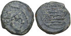 New ListingRoman Republic Bronze Semuncia Coin - Rome after 211 Bc - Anonymous - Mercury