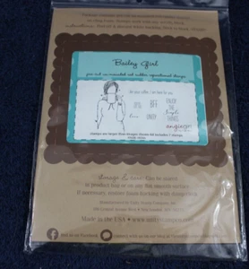 Unity Stamp Company Rubber Stamps - Bailey Girl by Angie Blom - Picture 1 of 2