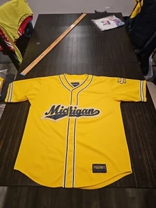 Michigan Wolverine Baseball Trikot Steve And Barry's XL Classic Vintage - Bild 1 von 13