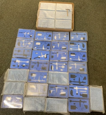 JOB LOT AIR BRUSH BOXES FOR AIRBRUSH KITS VARIOUS TYPES RDGTOOLS END OF LINE - Image 1 of 4