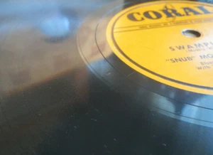 Snub Mosely Mosely's - Swampland, V+E-V+ / Snub's Blues, V+ (1950) Coral 78 - Picture 1 of 7