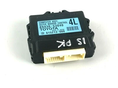 Lexus IS250 F-Sport Left Side Mirror Door Control Module Unit 89430-53040 - Image 1 of 4
