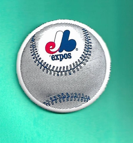 (1) MONTREAL EXPOS VINTAGE  1969  VINTAGE 2 INCH PINBACK  (W7953) Cover