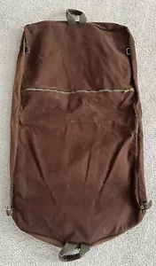 LL Bean Vtg Waxed Canvas Hanging Travel Bag - Picture 1 of 9