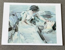 Art Post Card Samuel John Pope Lady In White Dress 1906