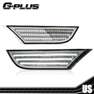 Apto para Honda Odyssey 2018-2022 blanco + ámbar completo LED luz de señalización lateral lámpara 2 un. Foto 1 de 4