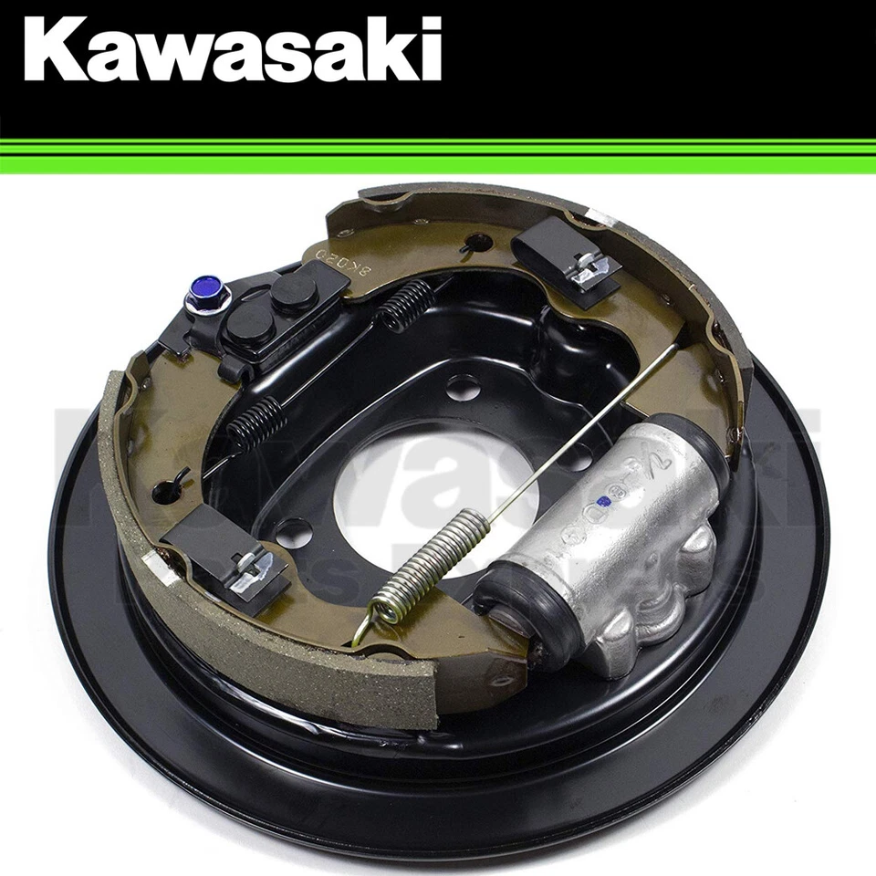 NEW 2007 - 2023 GENUINE KAWASAKI MULE 3010 4000 4010 FRONT LEFT BRAKE DRUM - Image 1 of 1