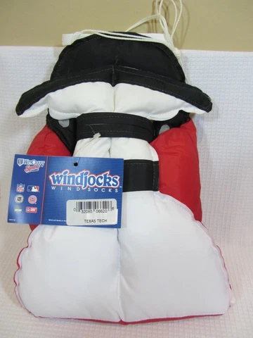 Texas Tech Red Raiders Wind Sock by WindCraft  NEW  (1120)  6620 Cover