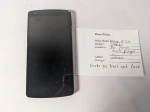 LG NEXUS 5 D820 - Opérateur inconnu - Vendu en l'état PIÈCES ou annonce REPARATION #1 - Photo 1 sur 4