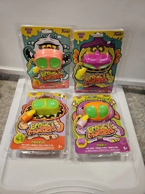 *NEW Funko Boogey Monster Junior Vinyl Figure Slime Play Set series one Lot Of 4 - Image 1 of 4