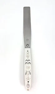 Vintage Flint Arrowhead Stainless Harvest Wheat Icing Spreader Spatula MCM - Picture 1 of 14