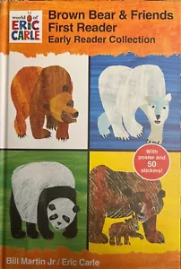 NEW - ERIC CARLE A4 HARDBACK BROWN BEAR BROWN BEAR inc POLAR BEAR PANDA BABY Be - Imagen 1 de 2