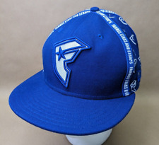 Famous Stars And Straps New Era 59Fifty Fitted Hat Logo Pattern -7 1/4- Blue