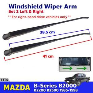 For Mazda B-Serie B2000 B2200 UTE 1985-98 Windshield Wiper Arm Metal LR RHD Only