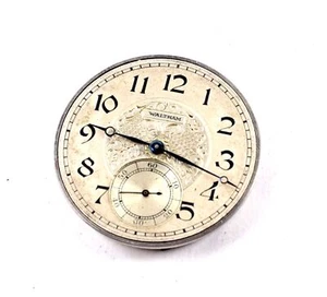 Waltham Pocket Watch Movement 12 Size 7 Jewel-WU-22 - Picture 1 of 4