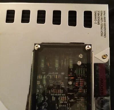 Koiiler 600w Amplificadores Coche 2 Canales Cross Over Foto 1 de 2