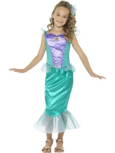 Deluxe Mermaid Fairytale Girls Child Costume - Picture 1 of 3