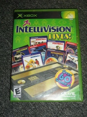 XBOX Intellivision Lives Case and Manual ONLY - Image 1 of 3
