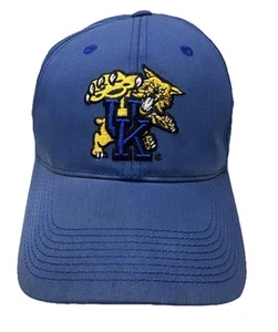 Vintage 90s University of Kentucky Wildcats NCAA Strap Back Baseball Hat - Picture 1 of 7