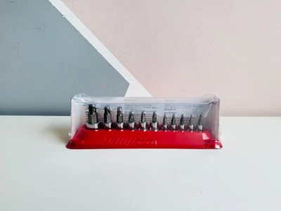 *NEW* Snap On 11-pc TORX® Plus Tamper-Resistant Socket Driver Set 211EFTXRTPY - Image 1 of 4