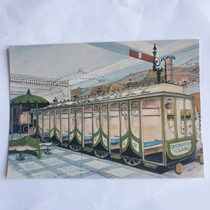 Diseño de postal vintage de Jenifer Wyatt The Magic Train Polka Children Theatre - Imagen 1 de 2