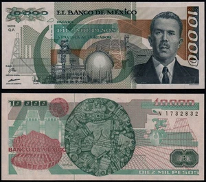 Mexiko 10000 Pesos (P90d) 1991 UNC - Bild 1 von 1