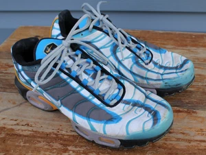 Zapatos de baloncesto Nike Air Max Plus Premium azul 815994-400 naranja/blanco talla 10,5 - Imagen 1 de 10