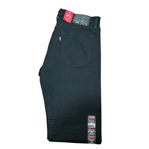 Levi's Men's Size 32x32 513 Slim Straight Leg Denim Jeans Black Stretch NWT - Picture 1 of 7