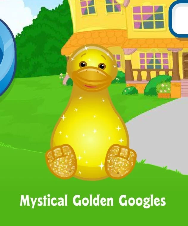Webkinz Classic Mystical Golden Googles Virtual Adoption Code Only PROMO PET - Image 1 of 1