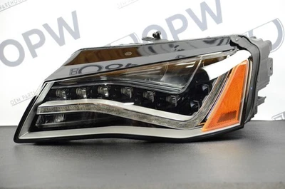 Perfect 2011-2014 Audi A8 / S8 LED Headlight Left Hand Driver Lamp OEM - Image 1 of 4
