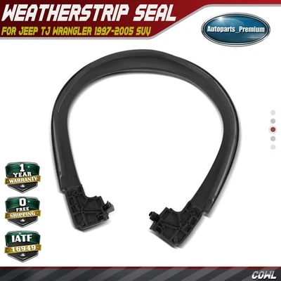 Sello de goma para Jeep TJ Wrangler 1997-2005 deportivo utilitario 55395032AG Foto 1 de 4