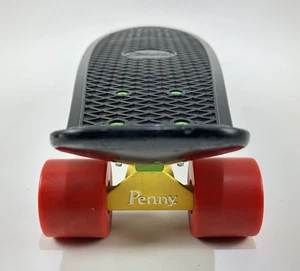 Penny Board Australia 22" Skateboard schwarz rot Rollen gelb Trucks Australien - Bild 1 von 19