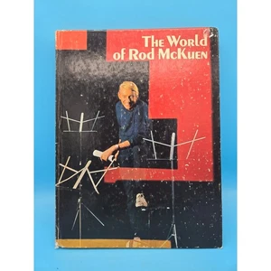 Libro de partituras The World of Rod McKuen 1968 libro de canciones HB  - Imagen 1 de 15