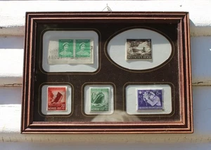 Collection Germany WW2 Submarine Officer Stamps Australia Norge 1940s - Picture 1 of 12