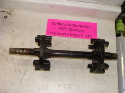 1973 MERCURY 644 HURRICANE merc mark 2 ii track drivers engrenagens eixo rodas - Imagem 1 de 4