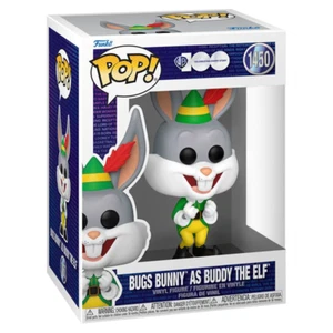 Funko Pop Movies WB 100 Bugs Bunny As Buddy the Elf Vinyl Figure Ages 3+ and Up - Picture 1 of 1