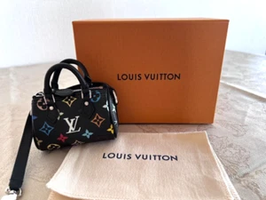 Louis Vuitton x Takashi Murakami Micro Speedy Monogram Multicolor M02459 LV - Picture 1 of 12