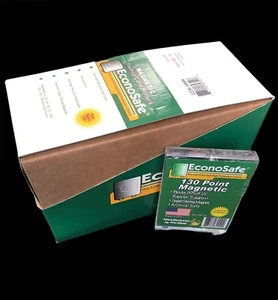 18 Econosafe 130pt Magnetic One Touch Card Holder UV Safe Crystal Clear NEW - Picture 1 of 1