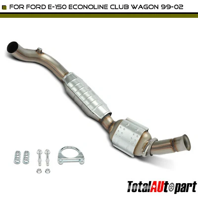 Convertidor catalítico para Ford E-150 Econoline Club Wagon 99-02 E-250 lado izquierdo Foto 1 de 4