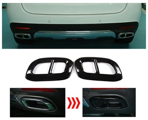 2 carros cubierta trasera de tubo de escape para Mercedes Benz GLC 300 GLE GLS 350 2020 - Imagen 1 de 4