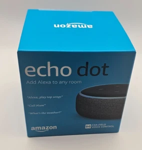 Amazon Echo Dot 3a generazione - Altoparlante intelligente con Alexa - Tessuto grigio erica - Foto 1 di 3