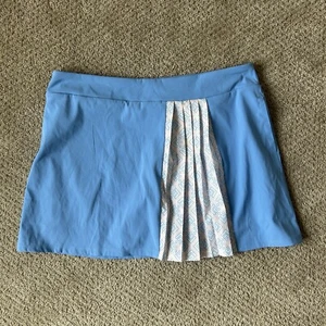 Neu mit Etikett Adidas Golf Skort Damen Größe M Tour Accord plissierter Rock blau kurze Taschen - Bild 1 von 3